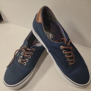 Vans Era Navy Blue/Brown
